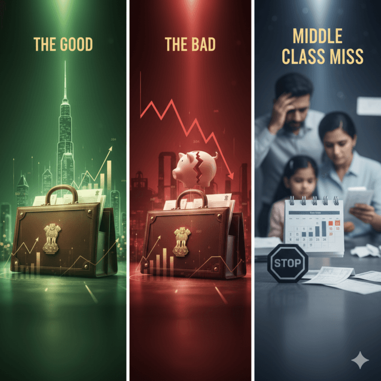 Union Budget 2026-27 The Good, The Bad, and the Middle Class Miss