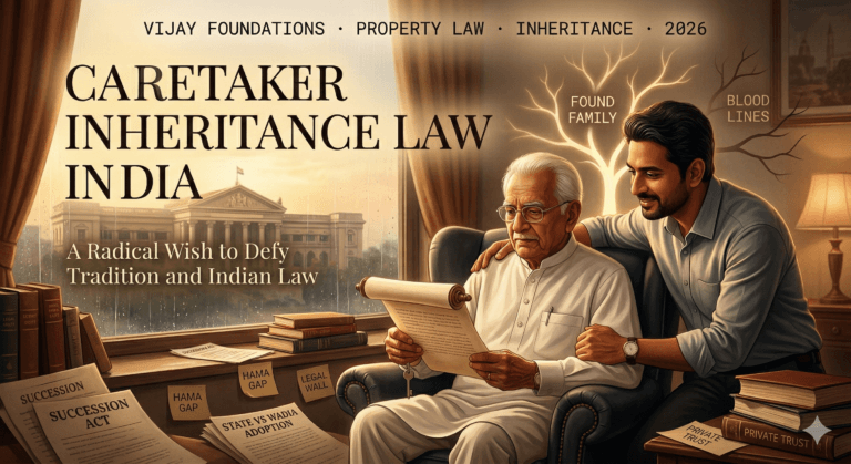 caretaker inheritance India
