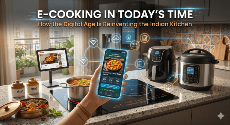 E-Cooking in Today’s Time How the Digital Age Is Reinventing the Indian Kitchen