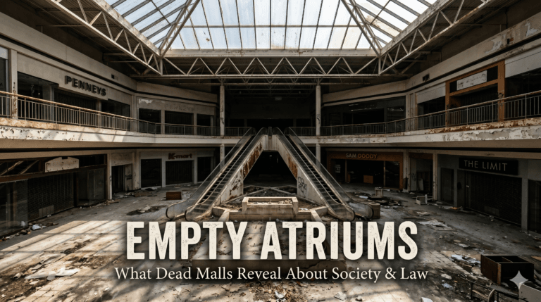 Empty Atriums What Dead Malls Reveal About Society & Law