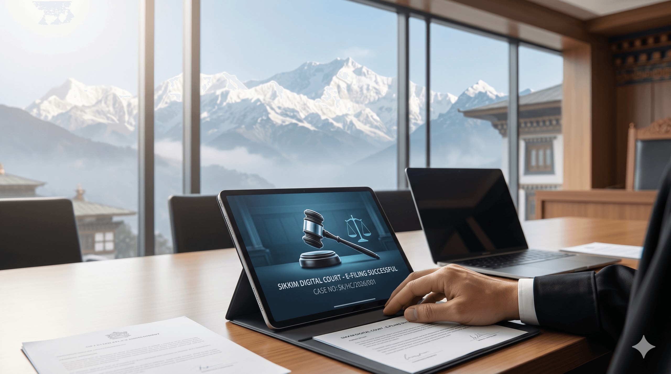 Sikkim paperless judiciary