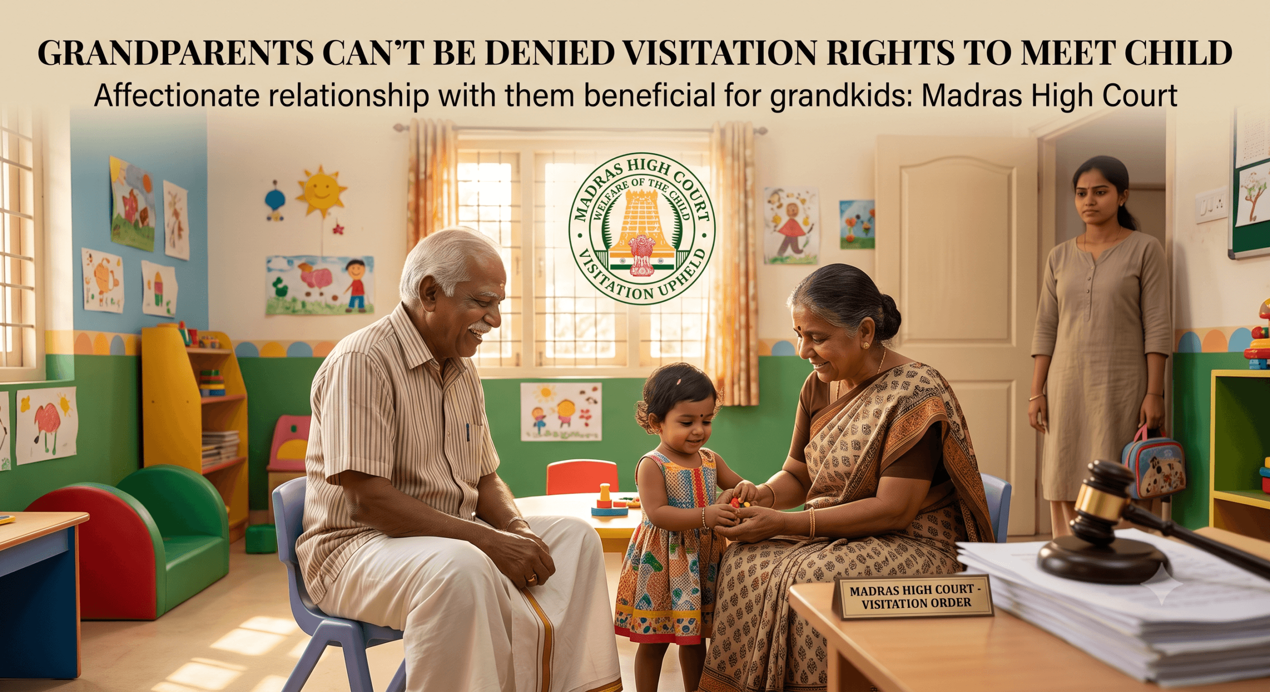 Grandparents visitation rights upheld by Madras High Court