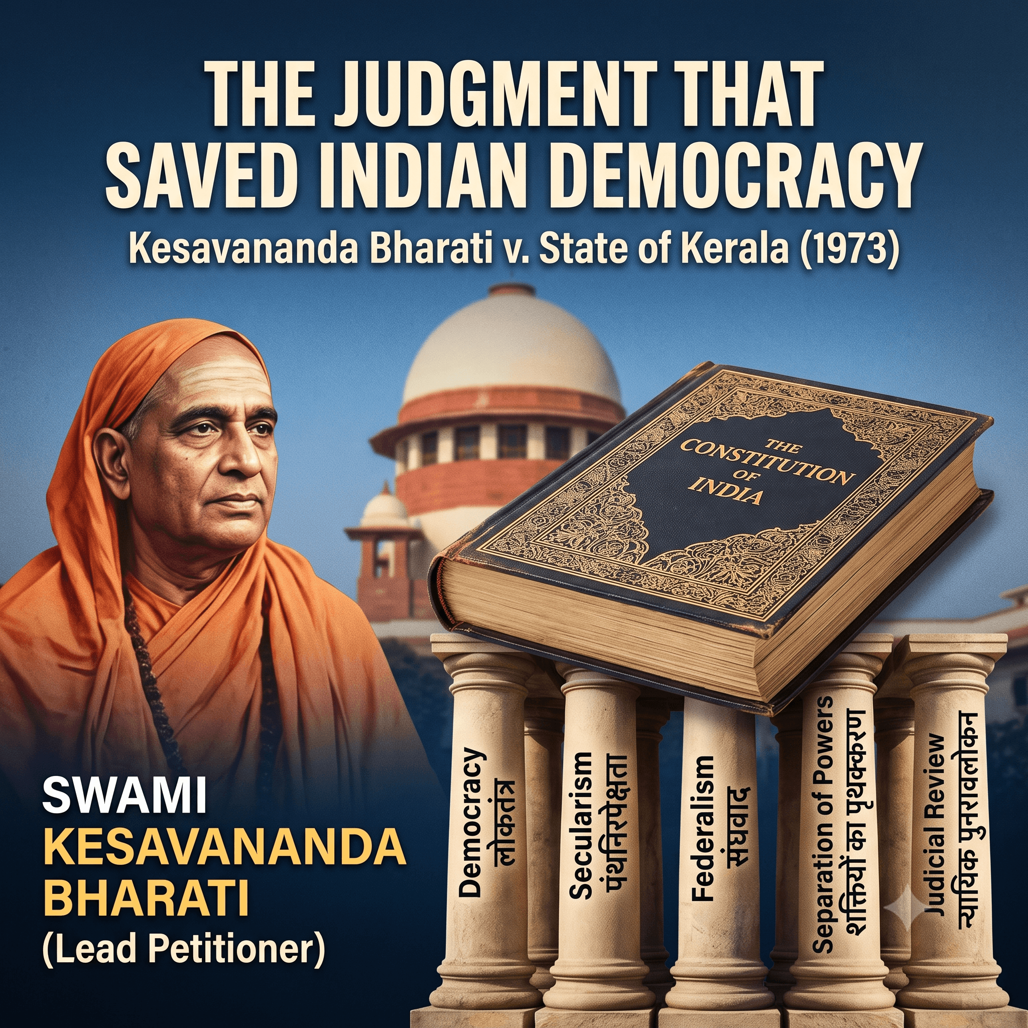 Kesavananda Bharati v. State of Kerala Supreme Court Case