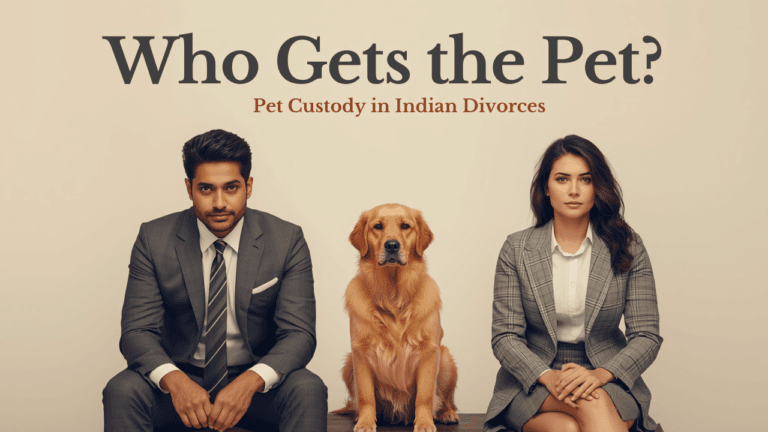 Indian Pet Custody